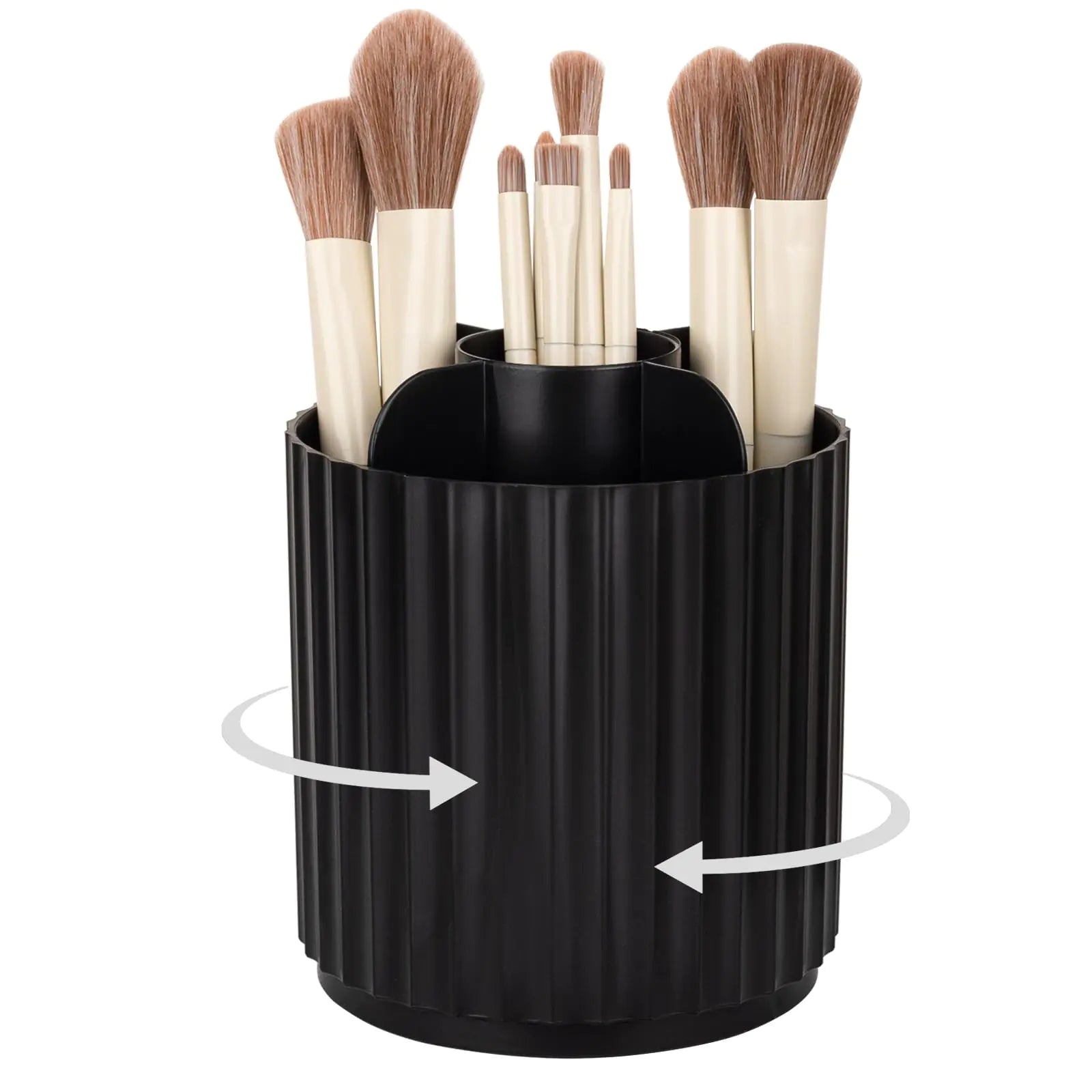 Anyoifax Makeup Brush Holder Organizer 360° Rotating